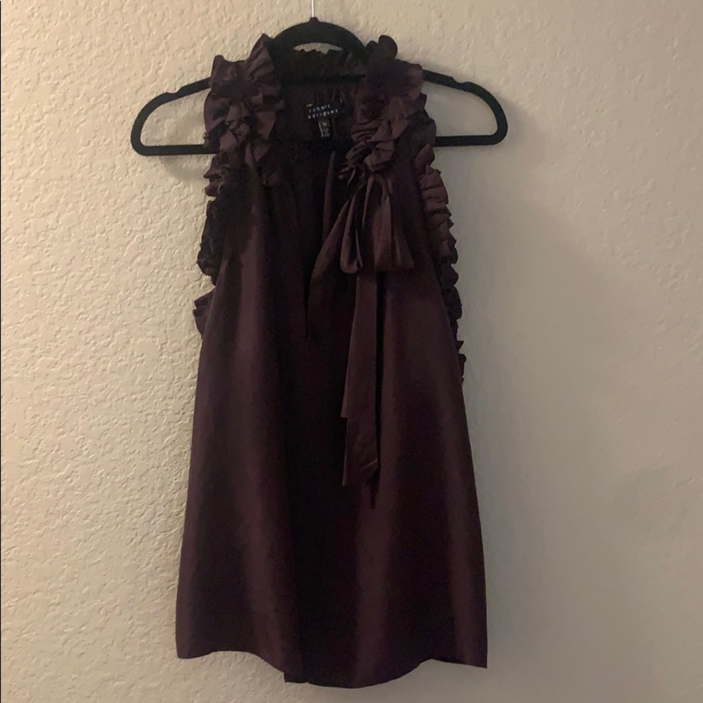 Purple Anthropologie Blouse